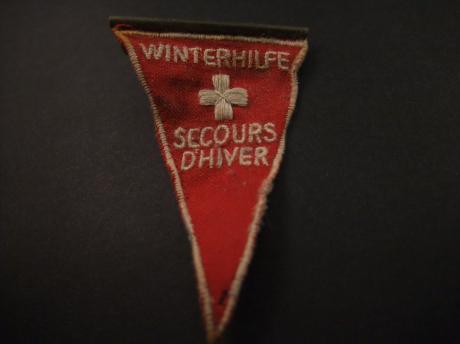 Winterhilfe - Secours d'Hiver ( Winterhulp oorlog) oude vlag